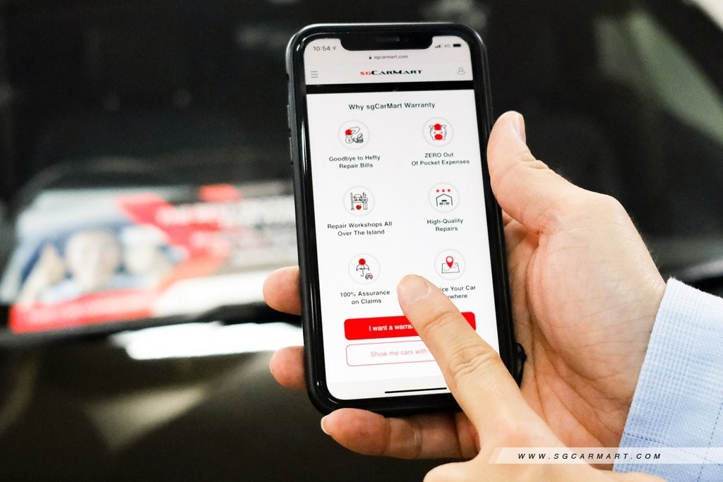 Buying a used car? Make sure it's covered under sgCarMart Warranty