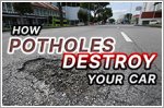 Potholes - how do they damage your car?