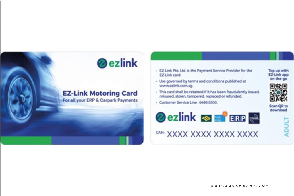 How to pay for ERP and parking charges without a NETS cashcard Photo