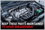 Don't want your car to break down? Here are the car parts that you have to maintain.
