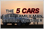 5 cars every family man should consider for their next family car