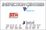 List of vehicle inspection centres in Singapore