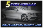 Looking for a used luxury car? Here are the five most listed models