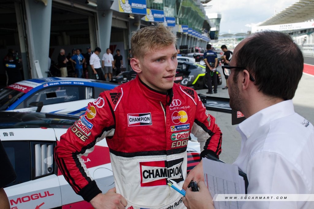 Track talk with Audi R8 LMS Cup race car driver Martin Rump
