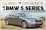 Going the distance in a BMW 5 Series
