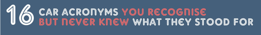 16 car acronyms