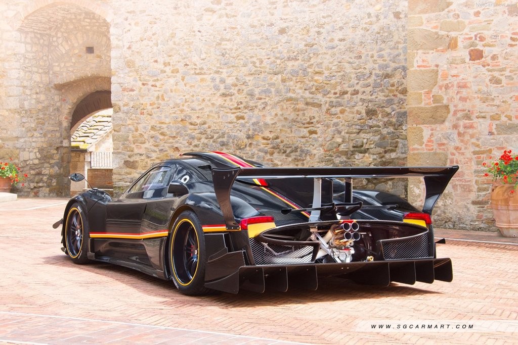 Pagani Zonda Back