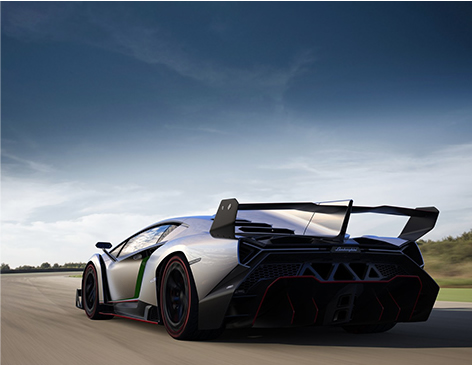Lamborghini Veneno back
