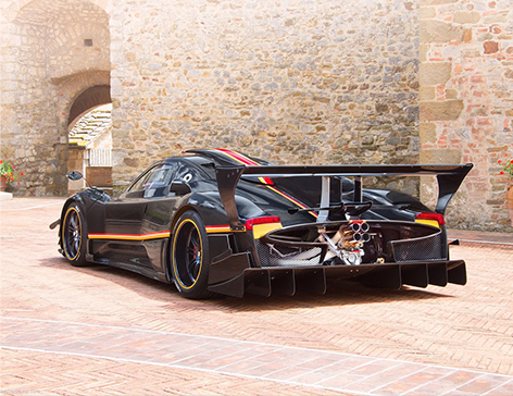 Pagani Zonda Revolucion back