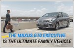 The Maxus G10 Executive is the ultimate family vehicle