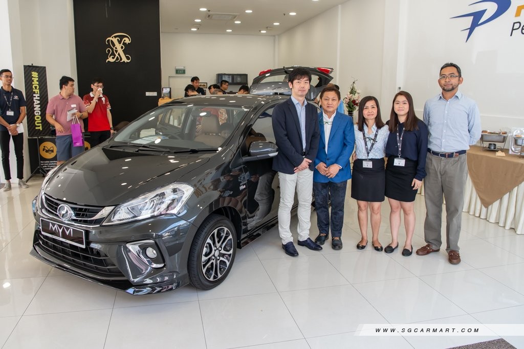 Picture with MYVI Car