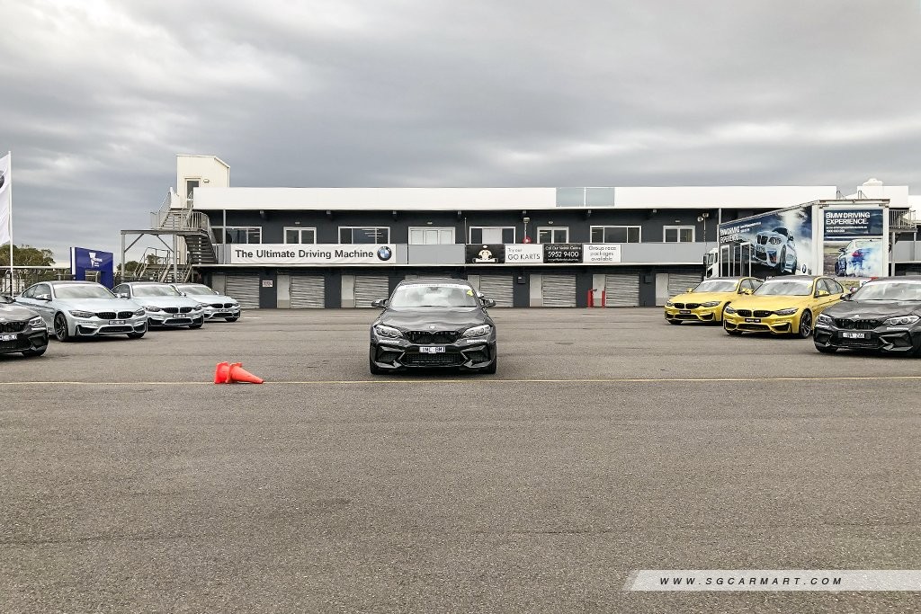 Driving hard and fast with BMW