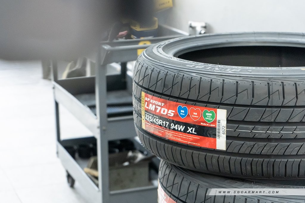 The Dunlop SP Sport LM705 - comfort and quietness in one tyre 