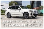 Five reasons why car leasing is becoming more popular