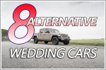 Eight alternative wedding cars that are not a white Merc sedan or old Beetle