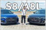 The Audi A8 and S8 exude status and authority