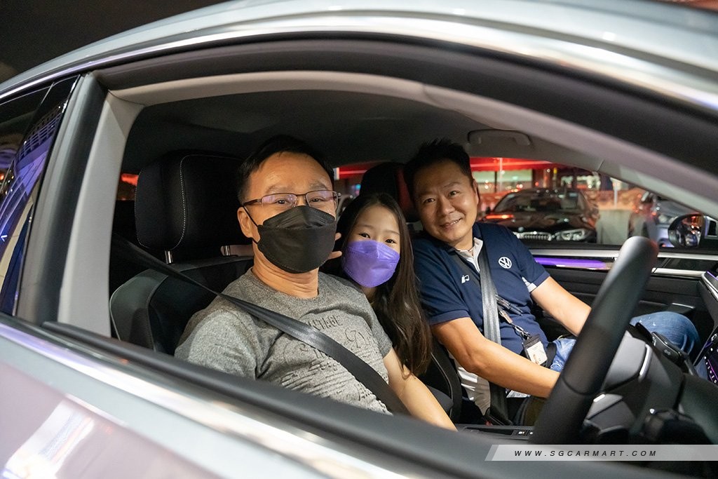 in car