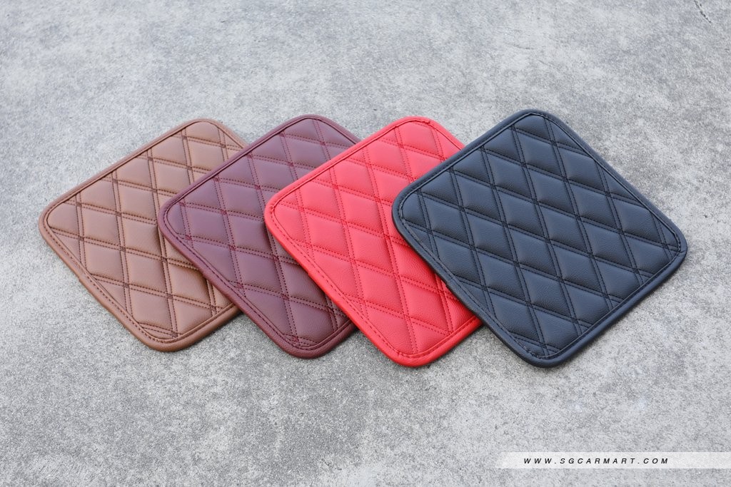 Get your premium leather car mats customised at BlackBeauty Auto