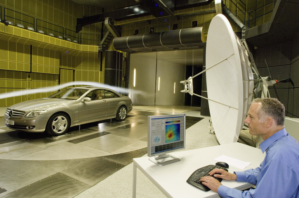 Mercedes-Benz CL-Class is the quietest car in the luxury class