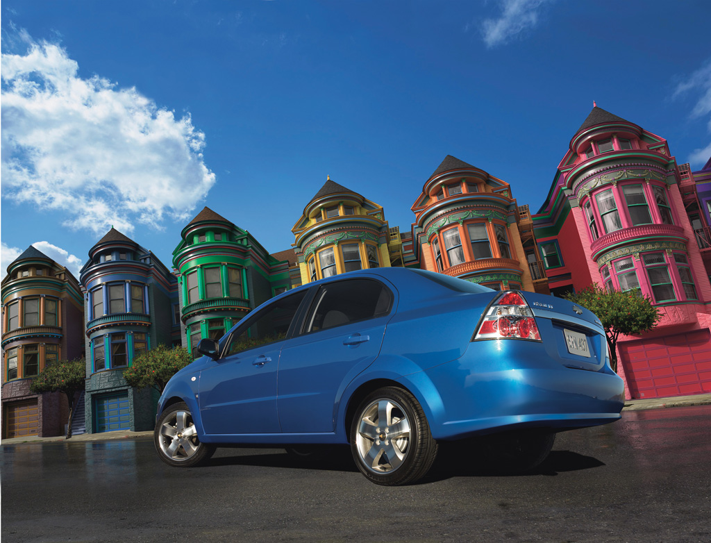 All-new 2007 Chevrolet Aveo sedan: Youthful refinement inside and out