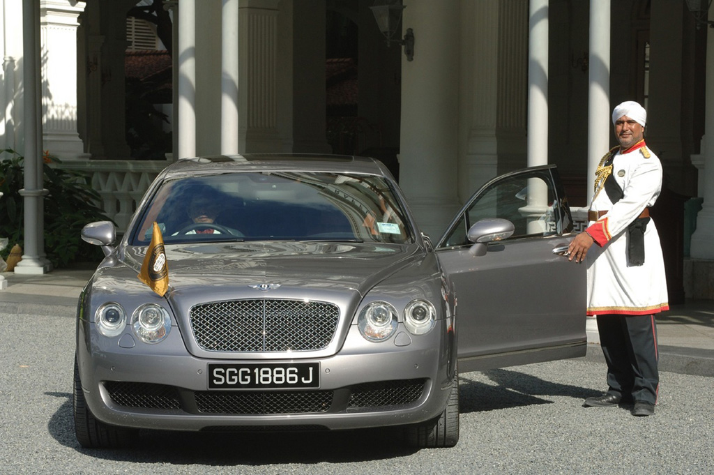 Bentley Continental Flying Spur to become the pride of Raffles Hotel