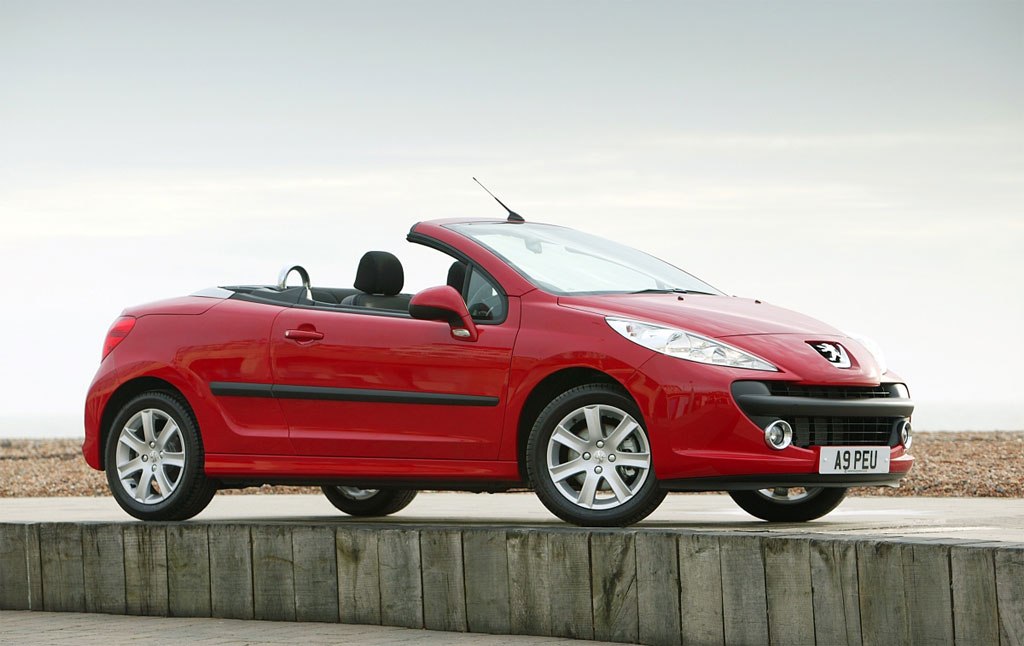 Peugeot 207 cc clearance isofix