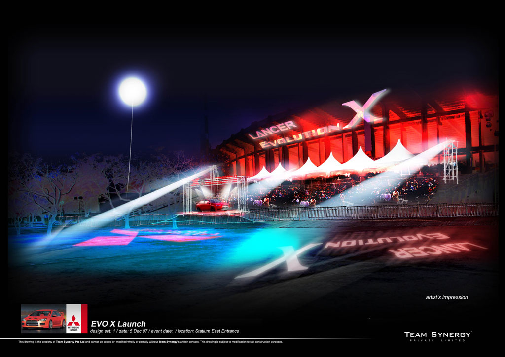 Catch the Lancer Evolution X with a Japanese rally driver at 'Evoism'