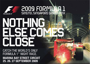 f1 singapore 2009