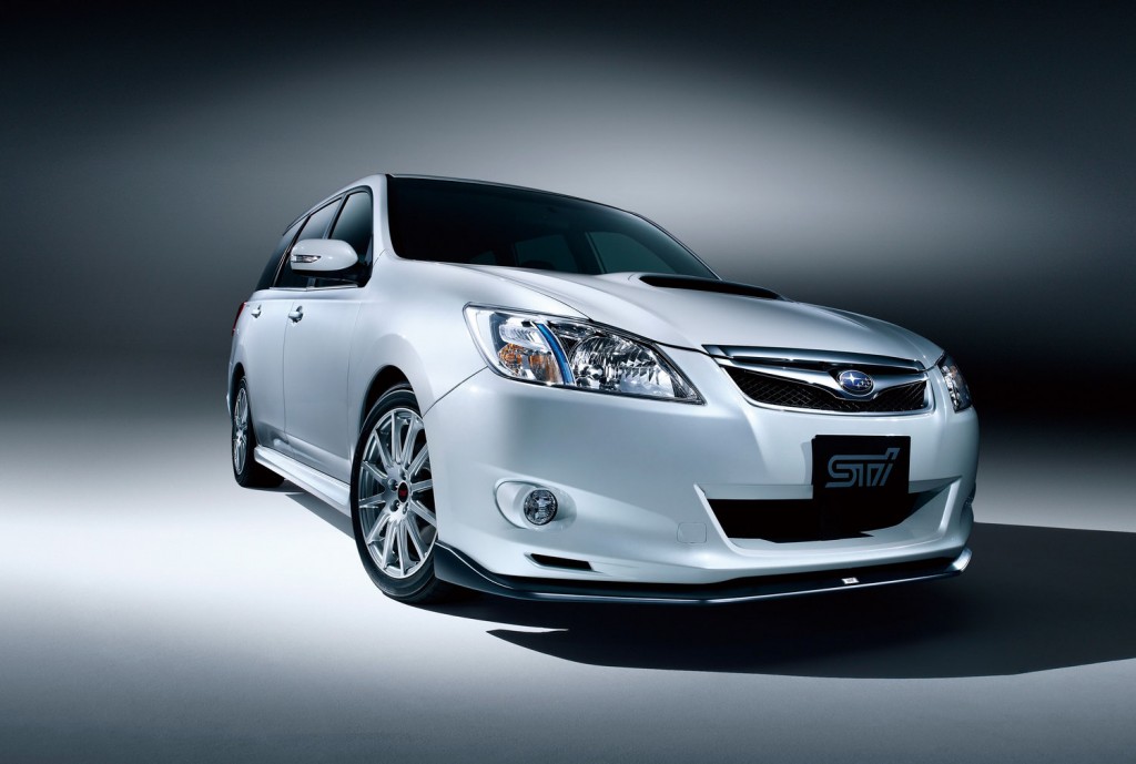 Subaru Exiga gets the STi treatment