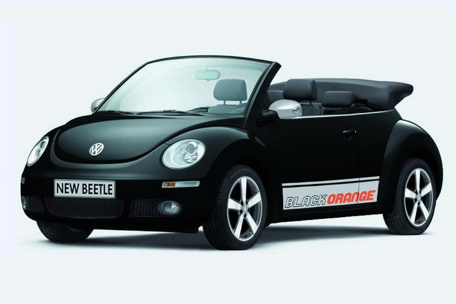 Volkswagen reveals the Beetle Black-Orange Special Edition