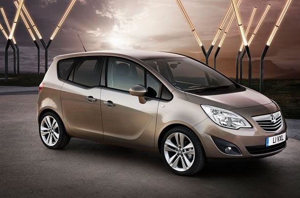 Opel releases pictures of the new Meriva