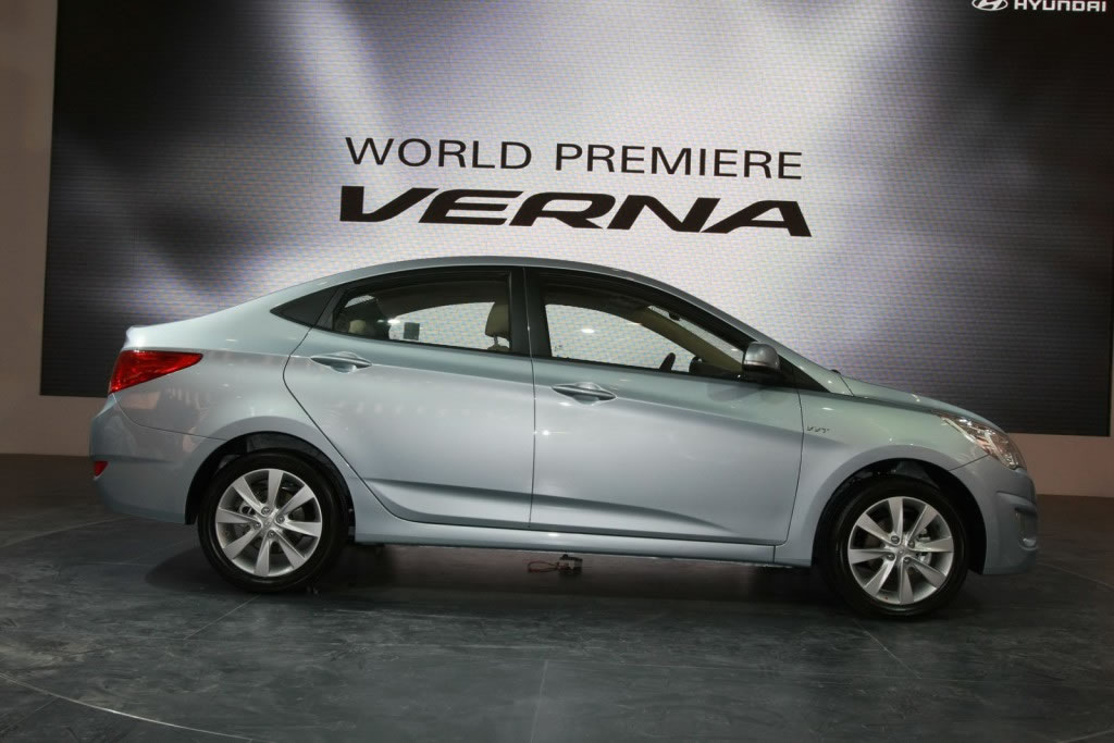 Hyundai launches the new Verna in Beijing