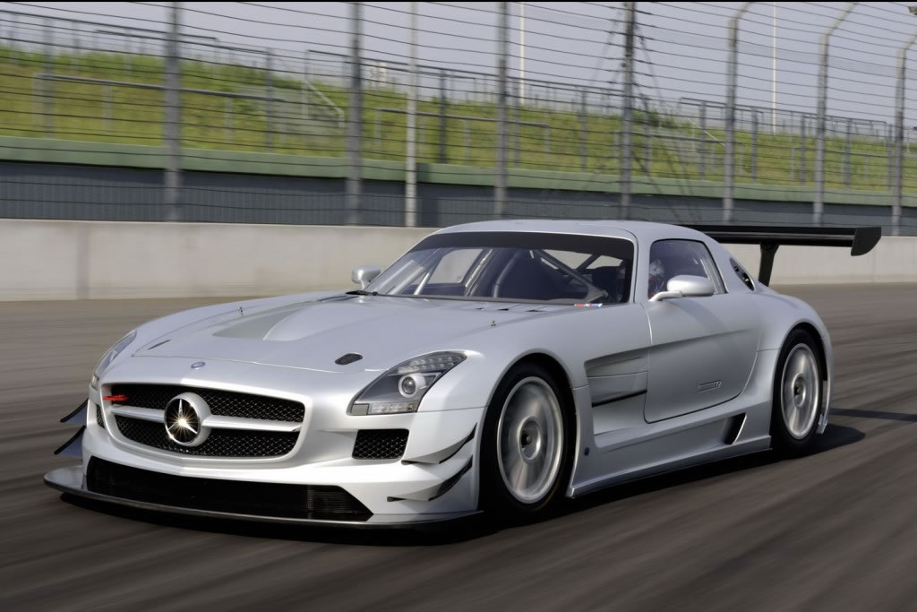 Mercedes-Benz offers the SLS AMG GT3 for racers