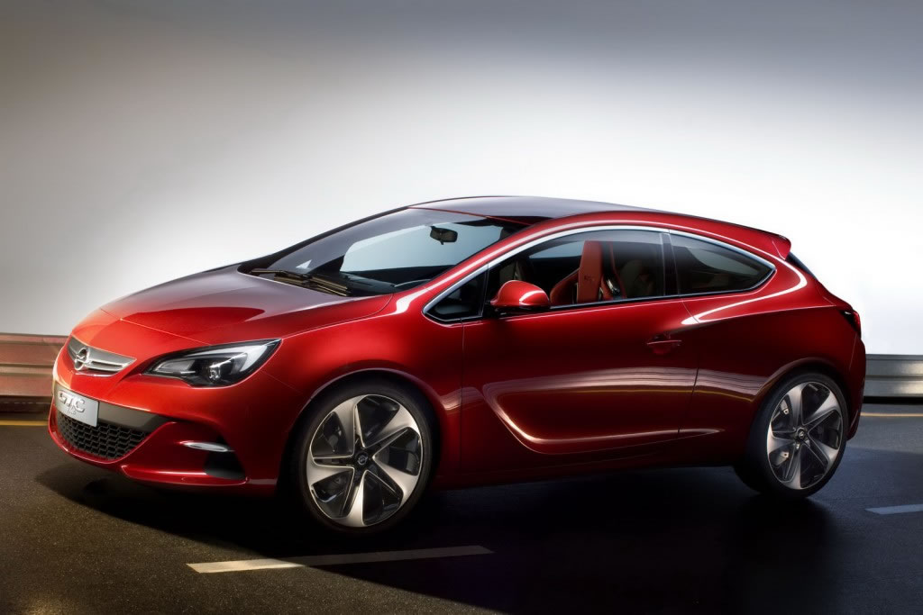 Opel previews the Astra GTC concept
