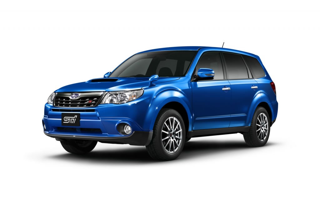 Subaru reveals go-faster Forester tS with STI performance parts