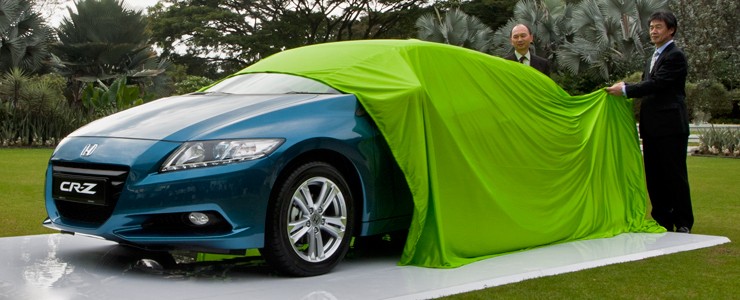 Honda CR-Z makes its official debut in Singapore