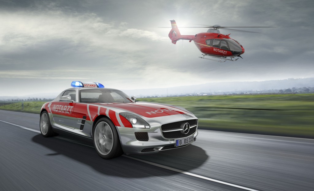 Mercedes-Benz SLS AMG Emergency Medical Car concept revealed
