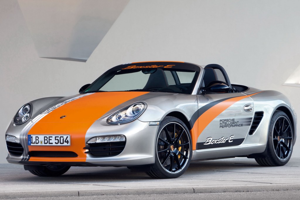 Porsche Boxster E detailed