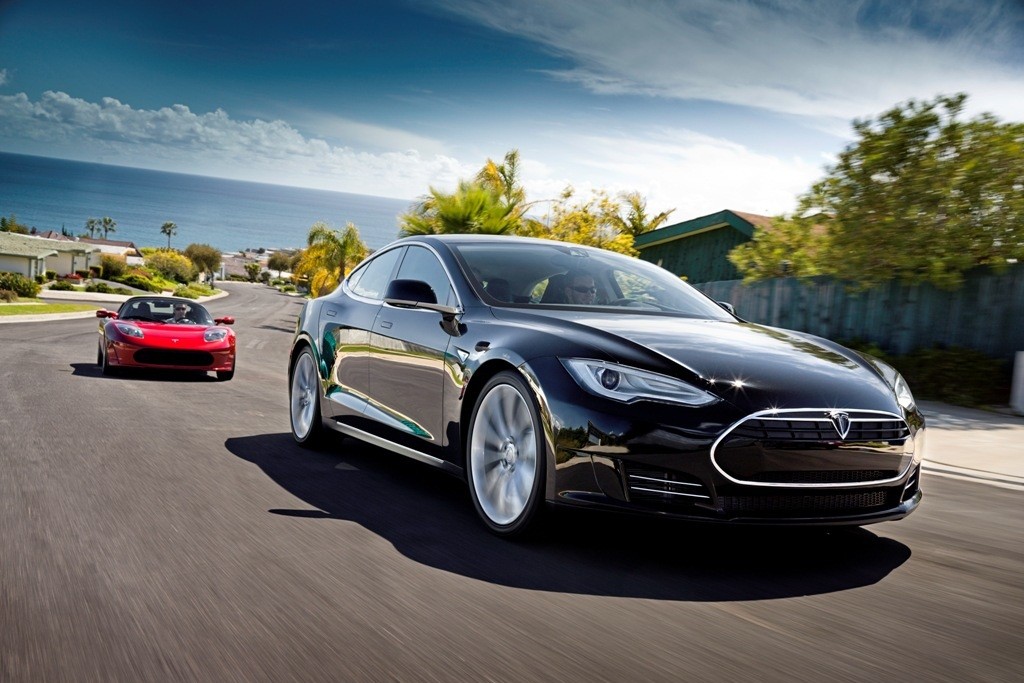 Tesla Model S Alpha revealed