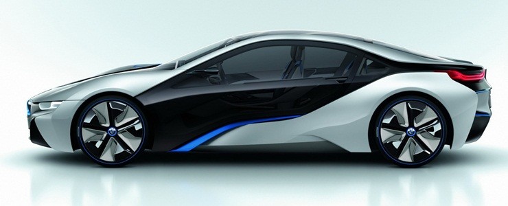 BMW i8 Concept detailed