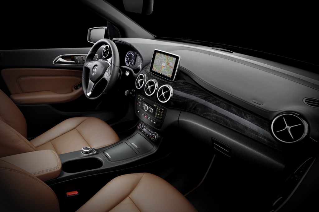 Mercedes-Benz previews the next B-Class' interior
