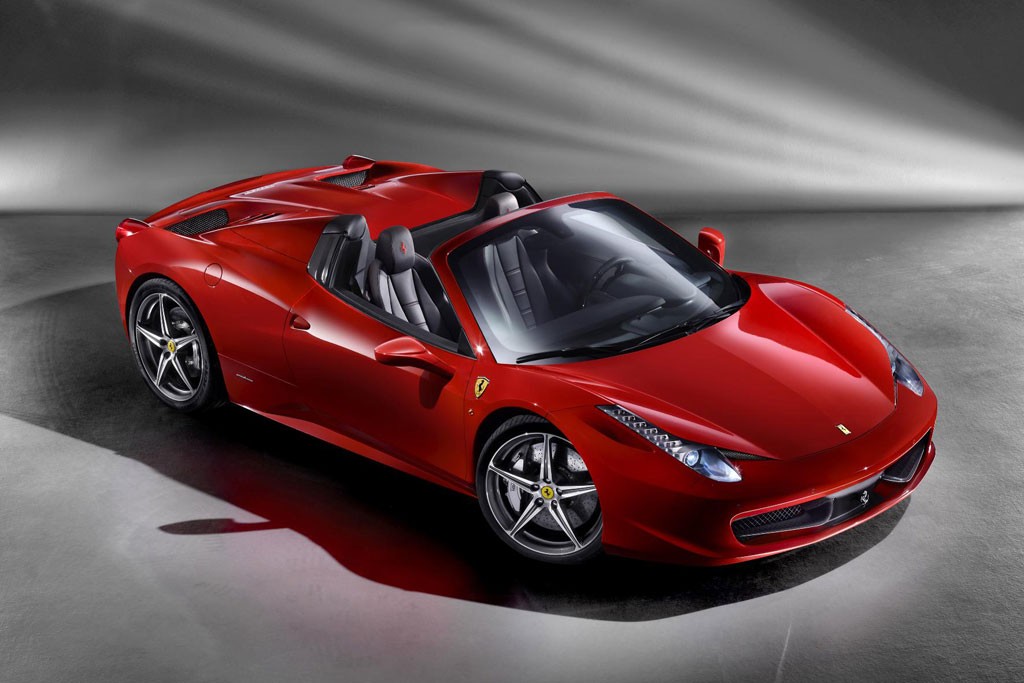 Ferrari 458 Spider debuts at the Franfurt Motor Show