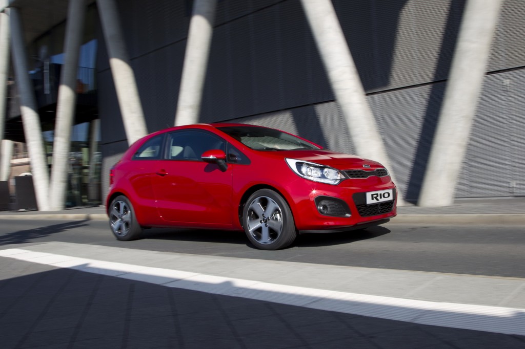 Kia Rio three-door revealed at the Frankfurt Motor Show
