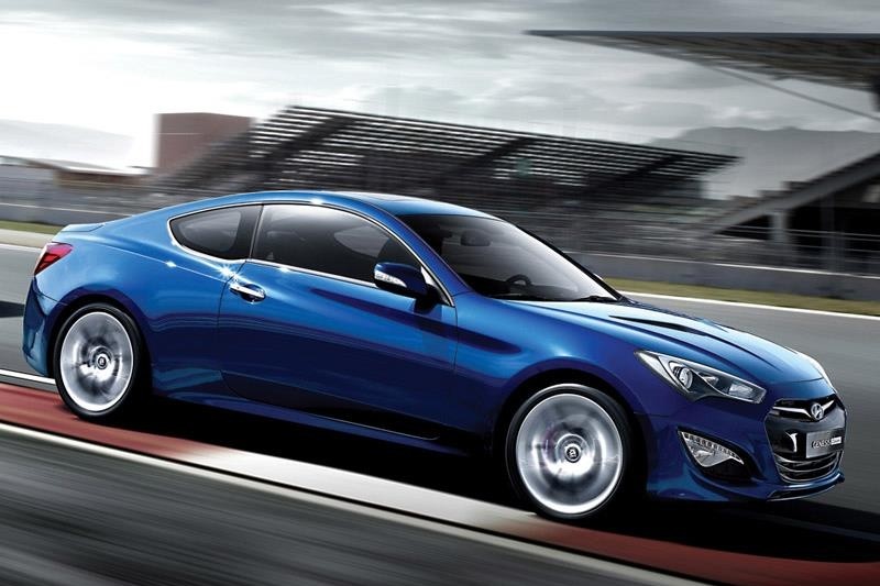 Hyundai Genesis Coupe detailed