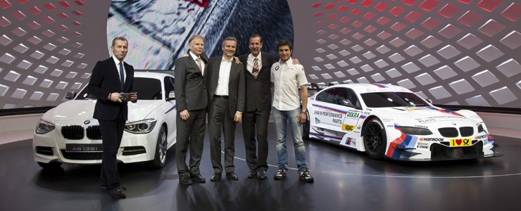 BMW showcased M3 DTM and M135i concept debut at Geneva