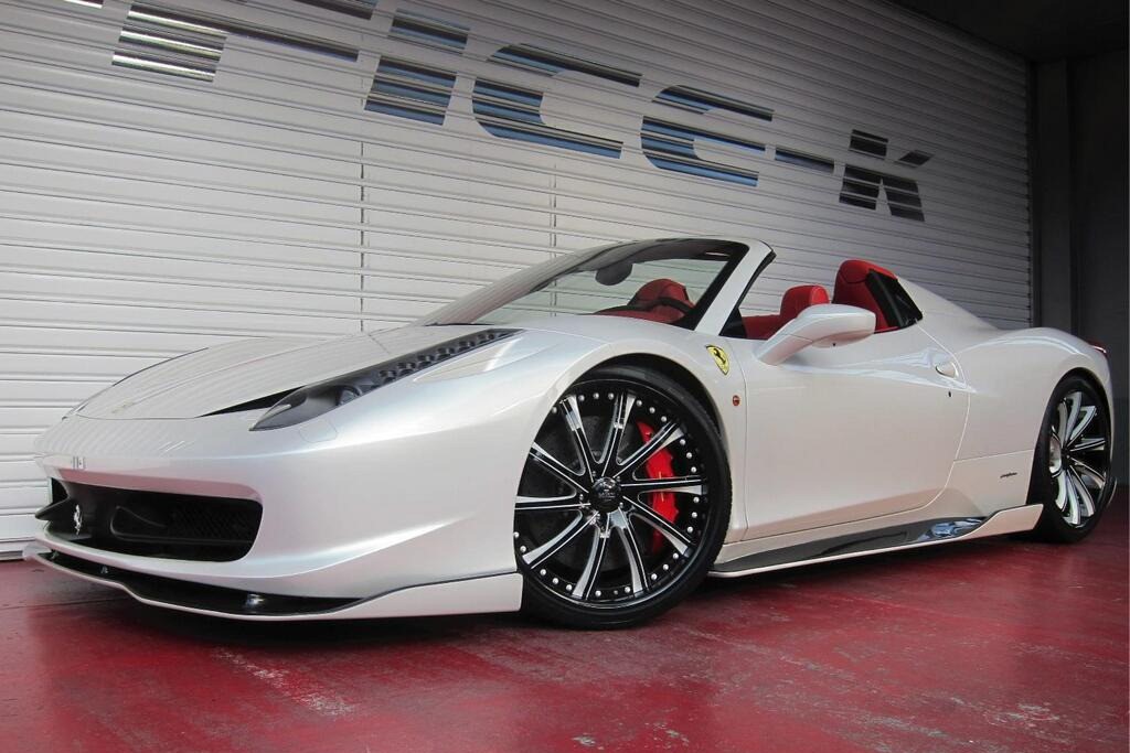 Japanese tuners Office-K gives Ferrari 458 Spider a Makeover