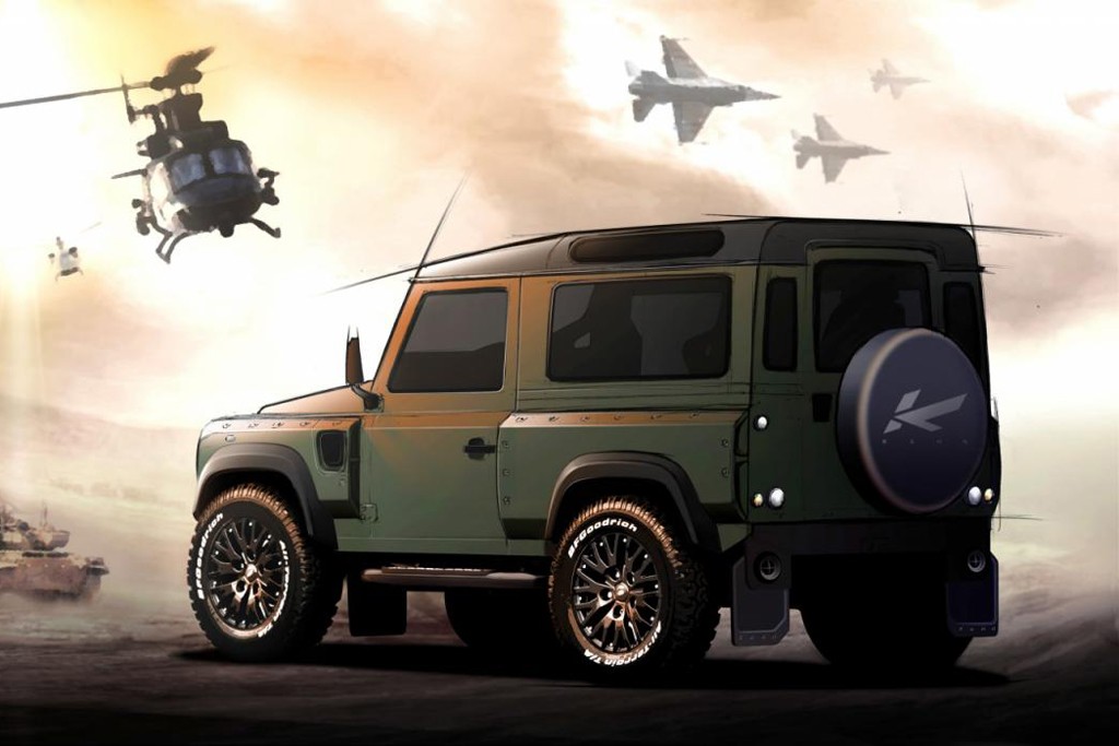 Kahn Design introduces new styling kit for Land Rover 2012 Concept 17 Defender