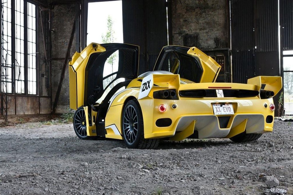 Rebirth: Infamously crashed Ferrari Enzo gets new life as the ZXX