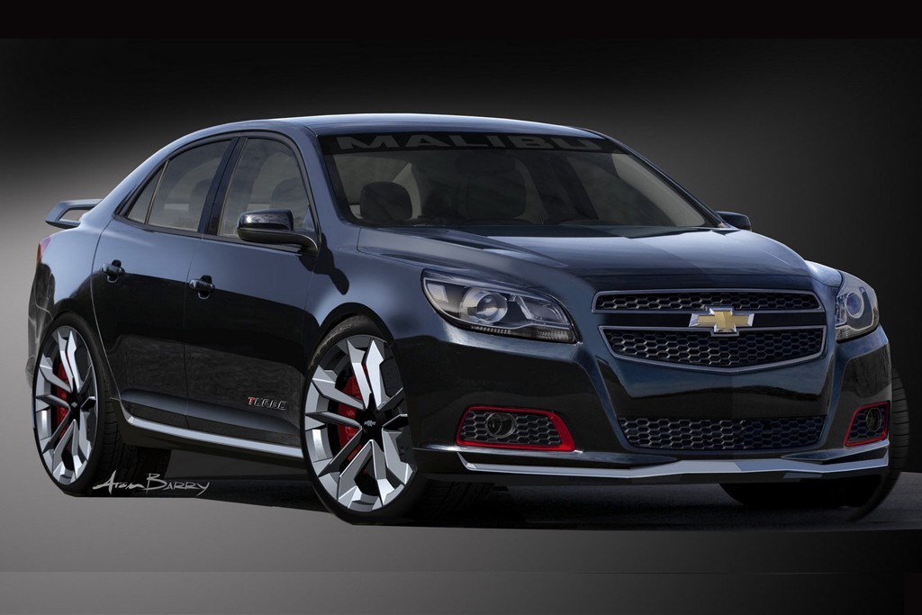 The SEMA forms of Chevrolet Performance: Malibu Turbo Performance concept