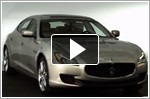 New Quattroporte grins its trident badged grille on video